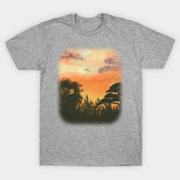 Setting Sun T-Shirt by designs-by-ann